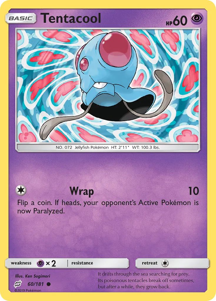 Tentacool card image