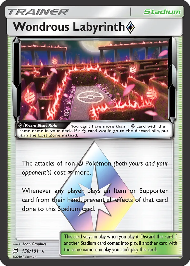 Wondrous Labyrinth Prism Star card image