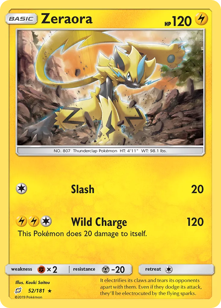 Zeraora card image