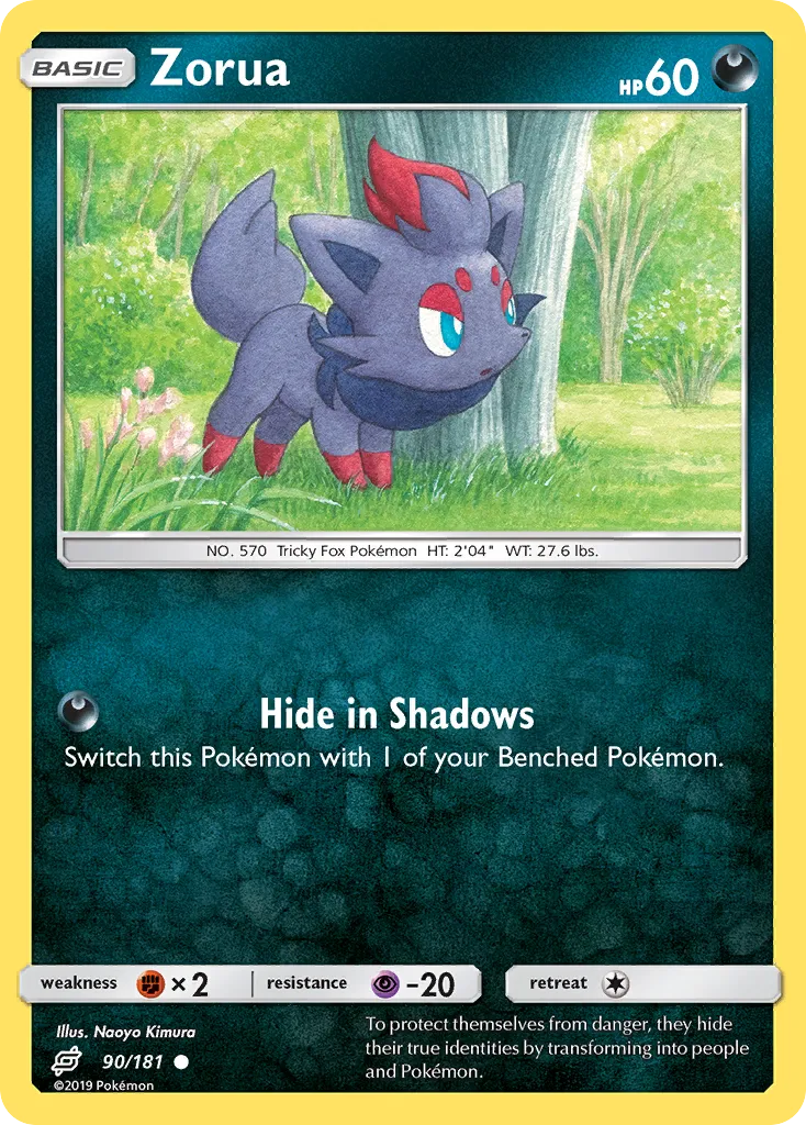 Zorua card image