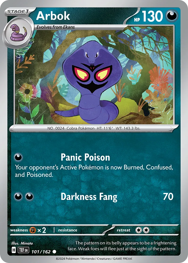 Arbok card image