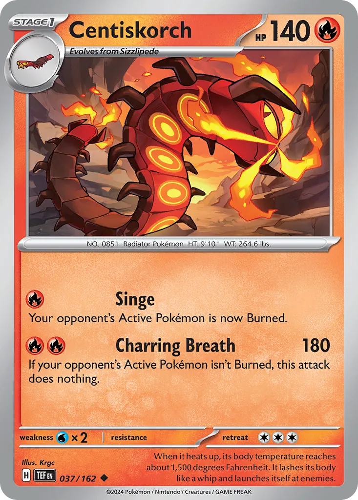 Centiskorch card image