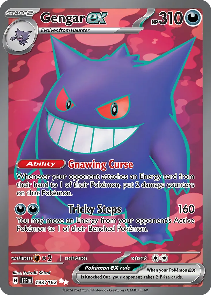 Gengar ex #193 card image
