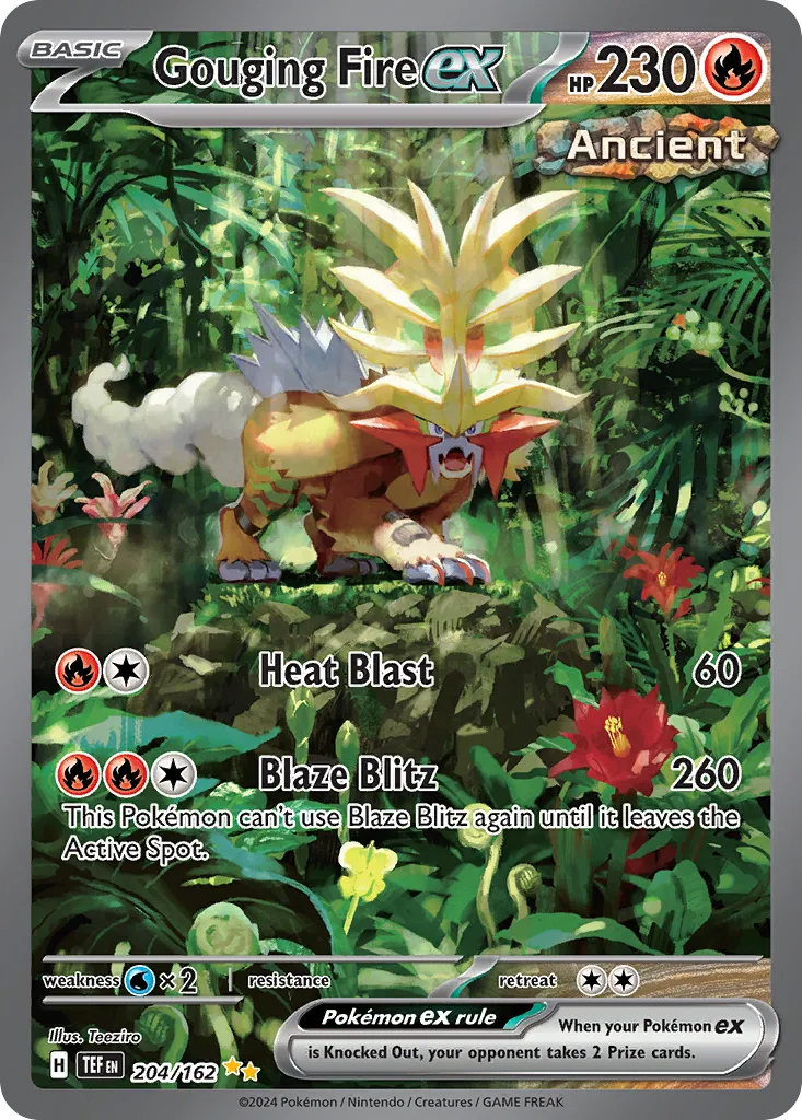 Gouging Fire ex #204 card image