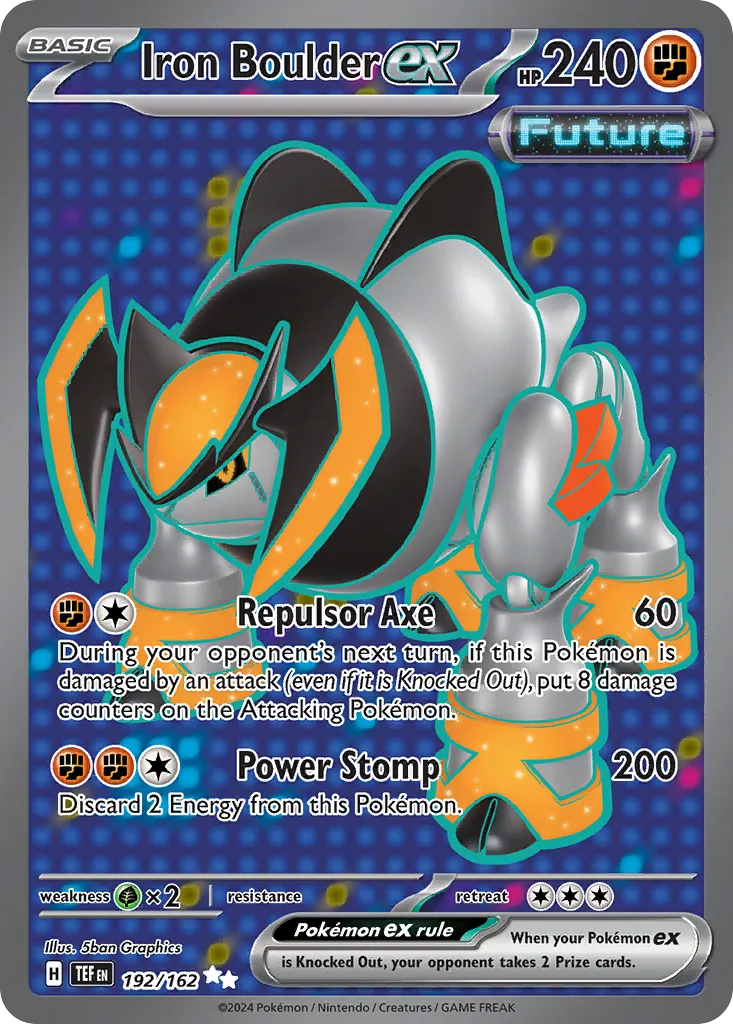 Iron Boulder ex card image