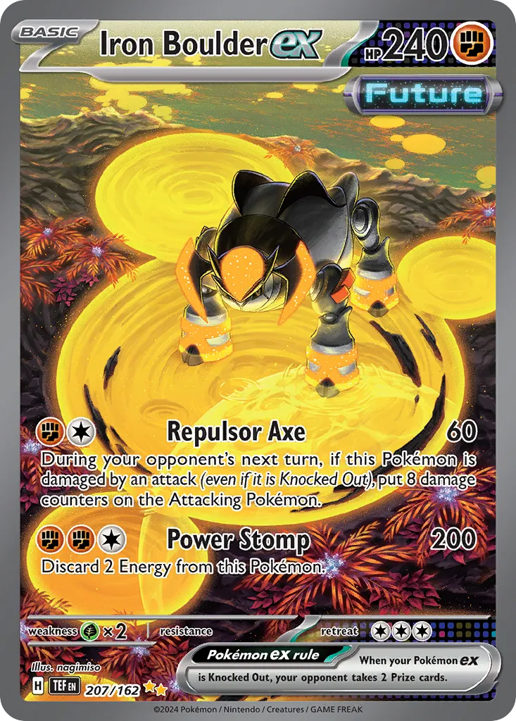 Iron Boulder ex card image