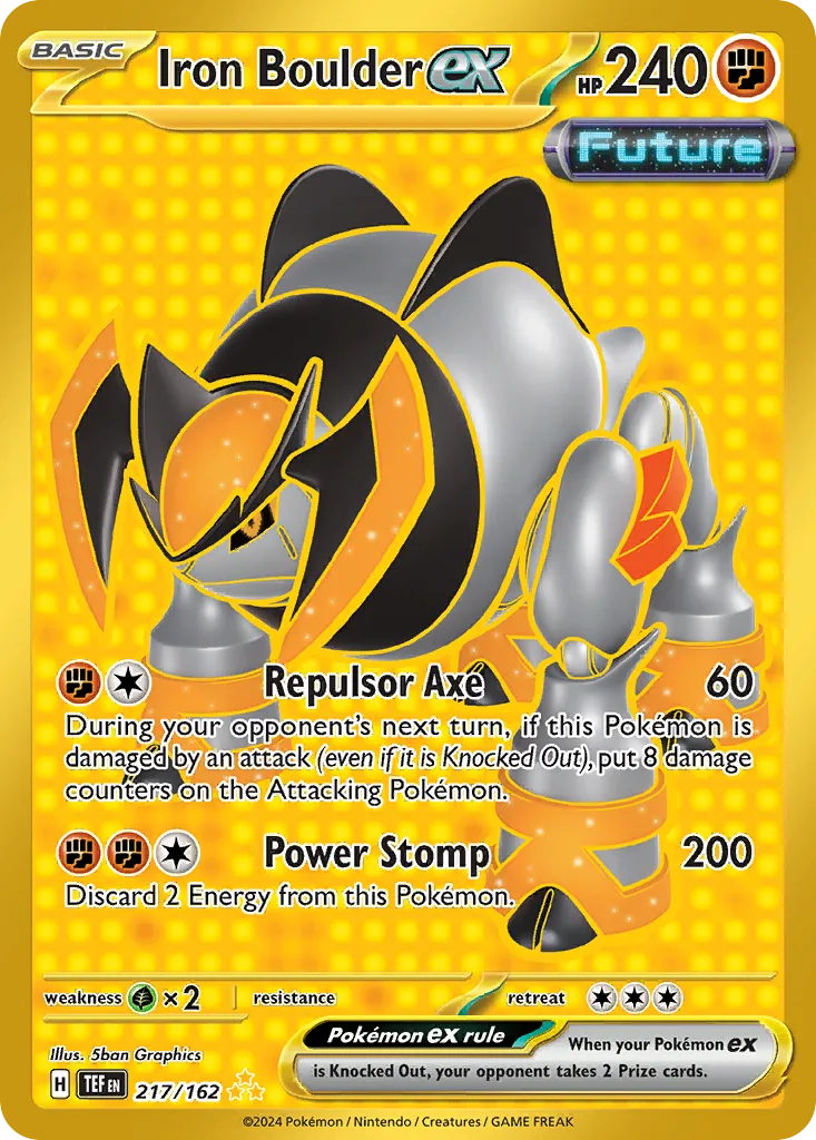 Iron Boulder ex card image