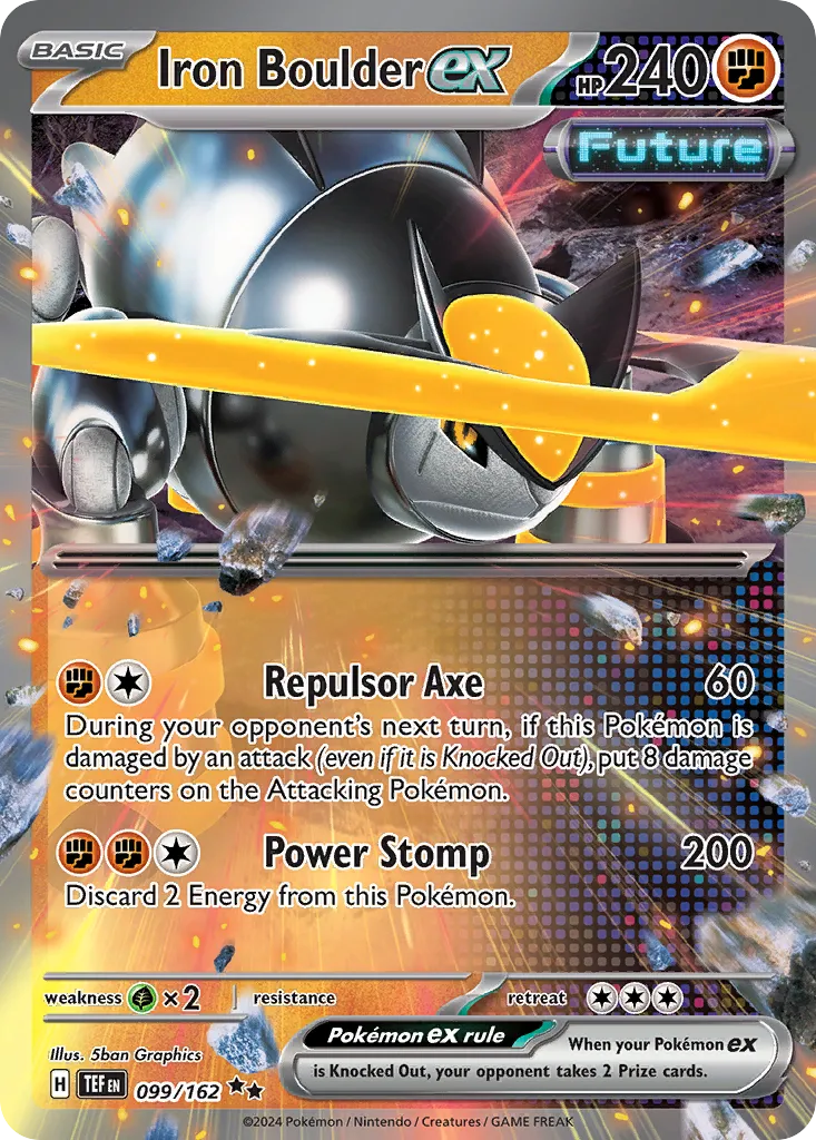 Iron Boulder ex card image