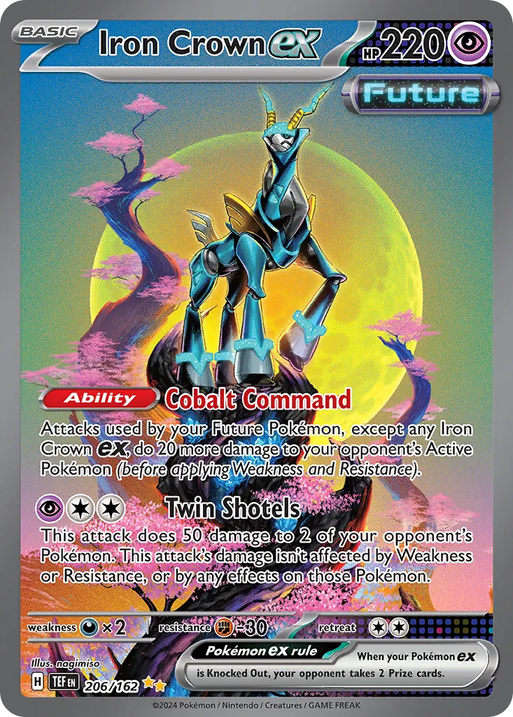 Iron Crown ex #206 card image