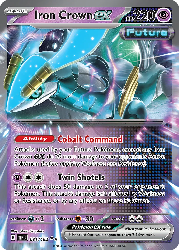 Iron Crown ex card image