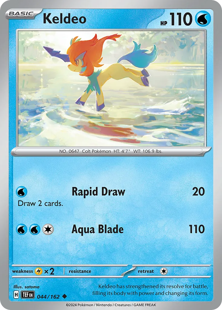 Keldeo card image