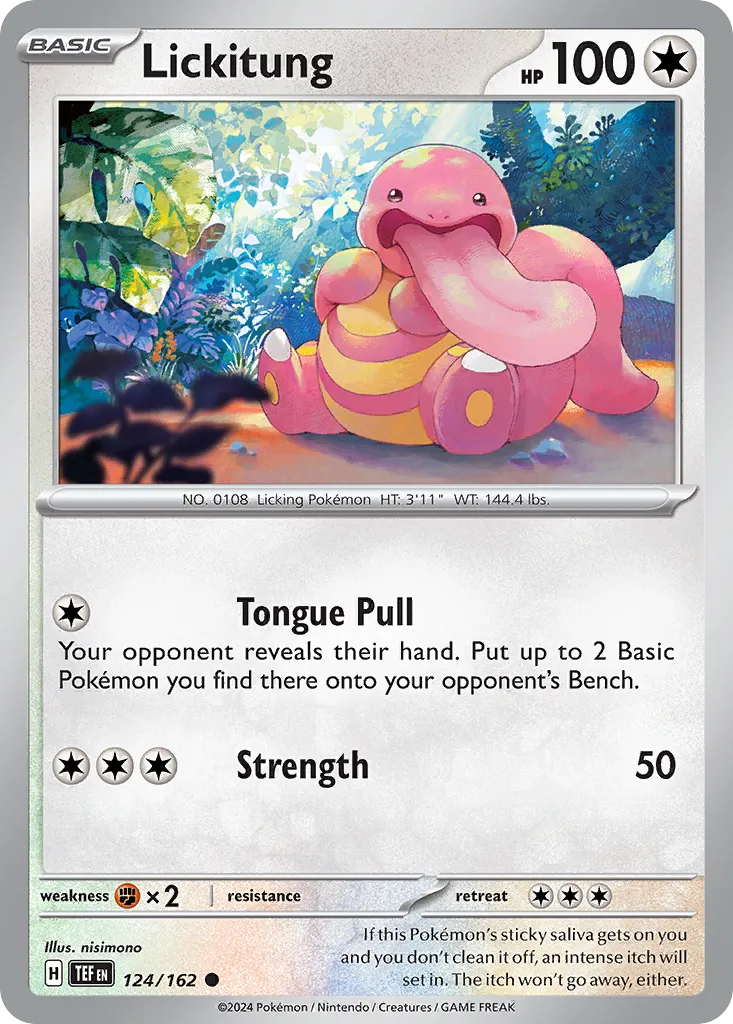 Lickitung card image