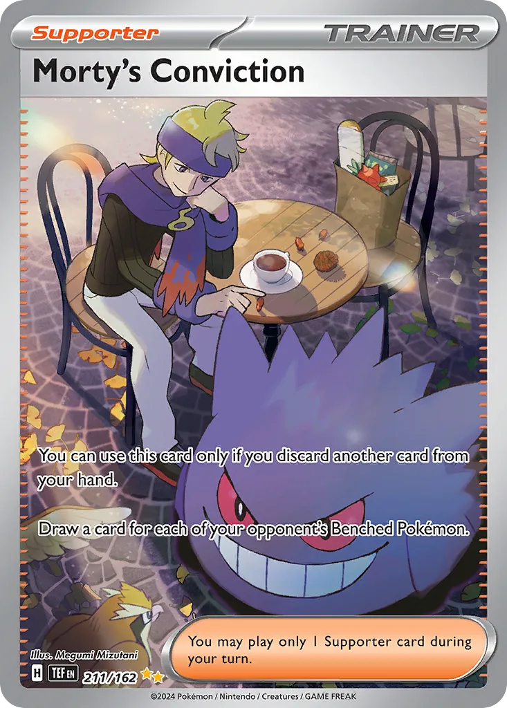 Morty's Conviction #211 card image