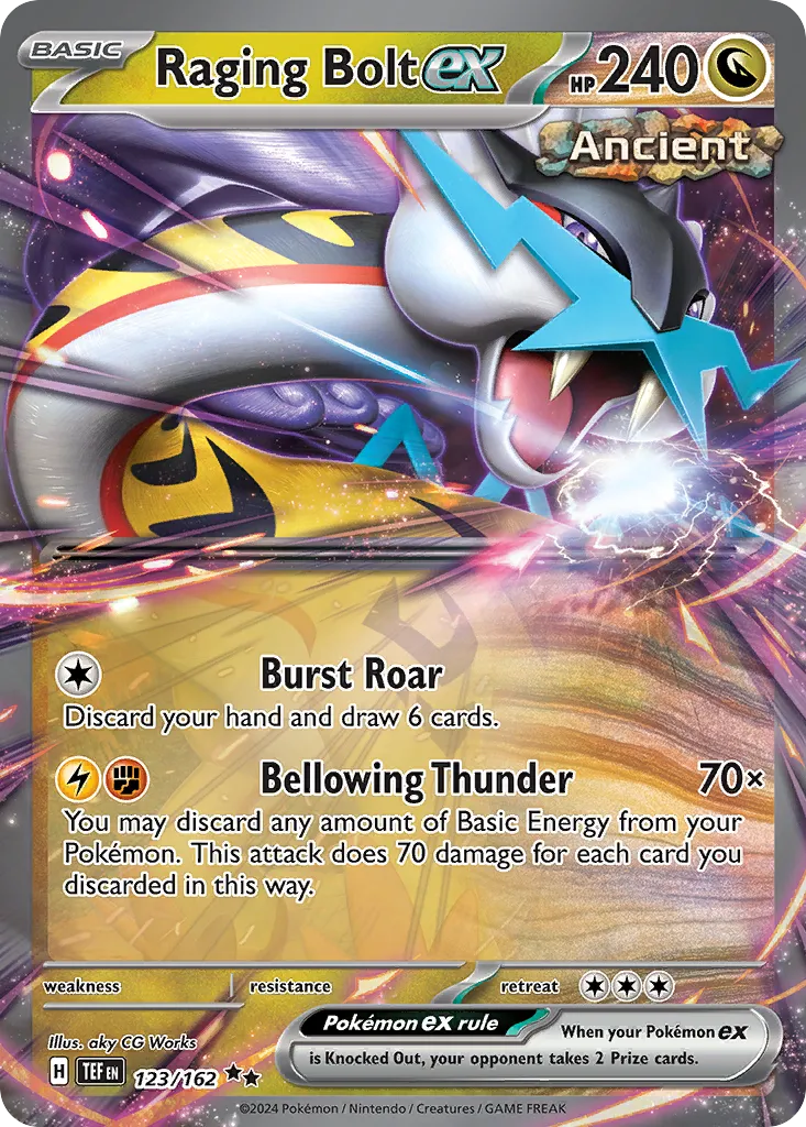Raging Bolt ex card image