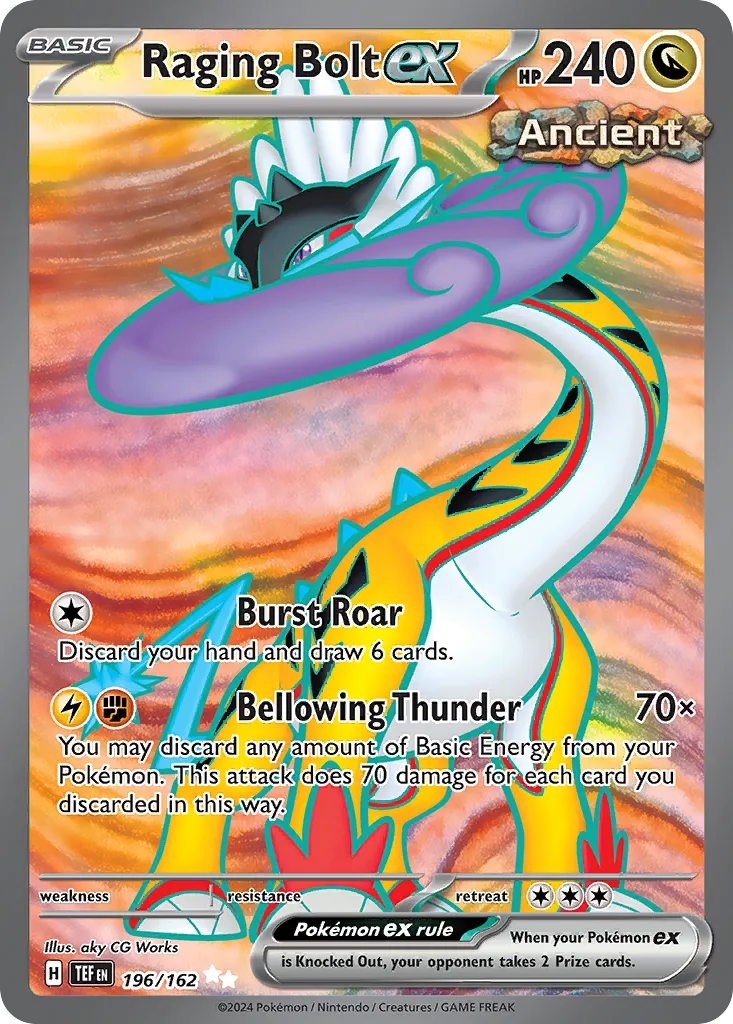 Raging Bolt ex card image