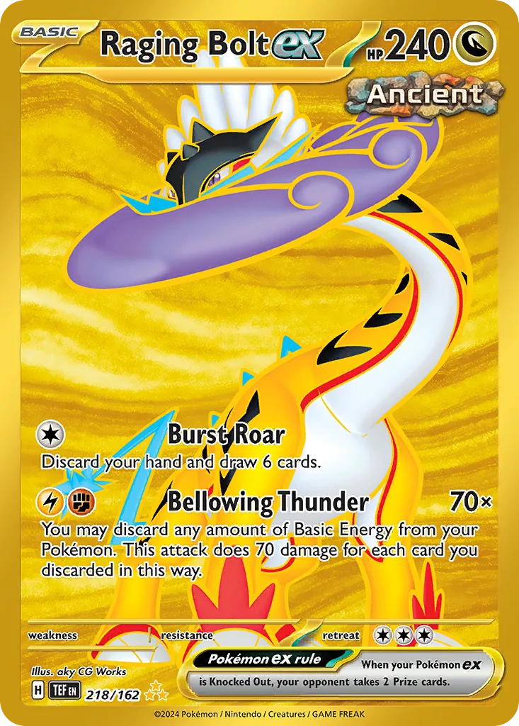 Raging Bolt ex card image