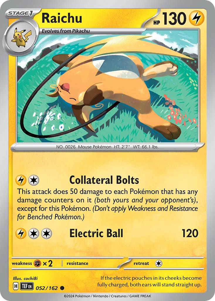Raichu card image