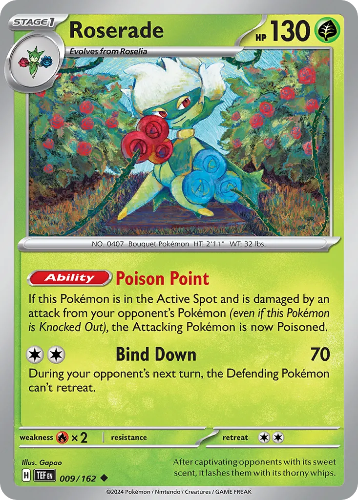 Roserade card image