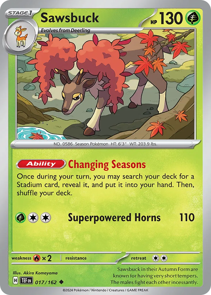 Sawsbuck card image