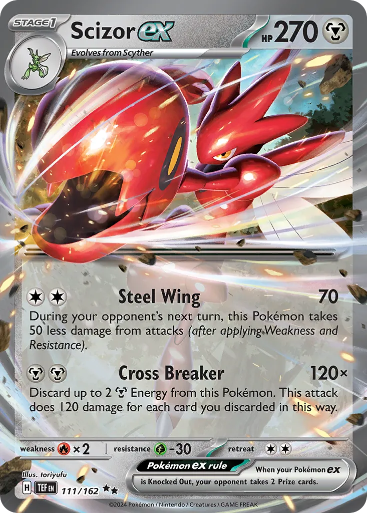 Scizor ex card image
