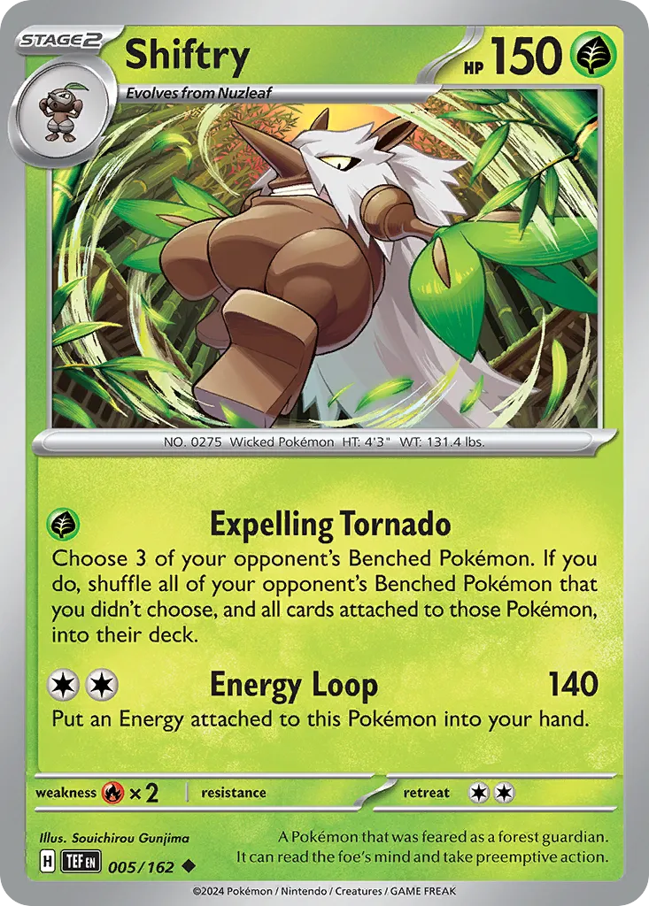 Shiftry card image