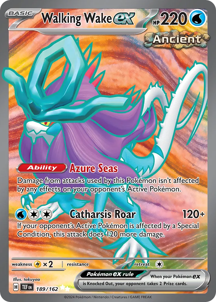 Walking Wake ex card image