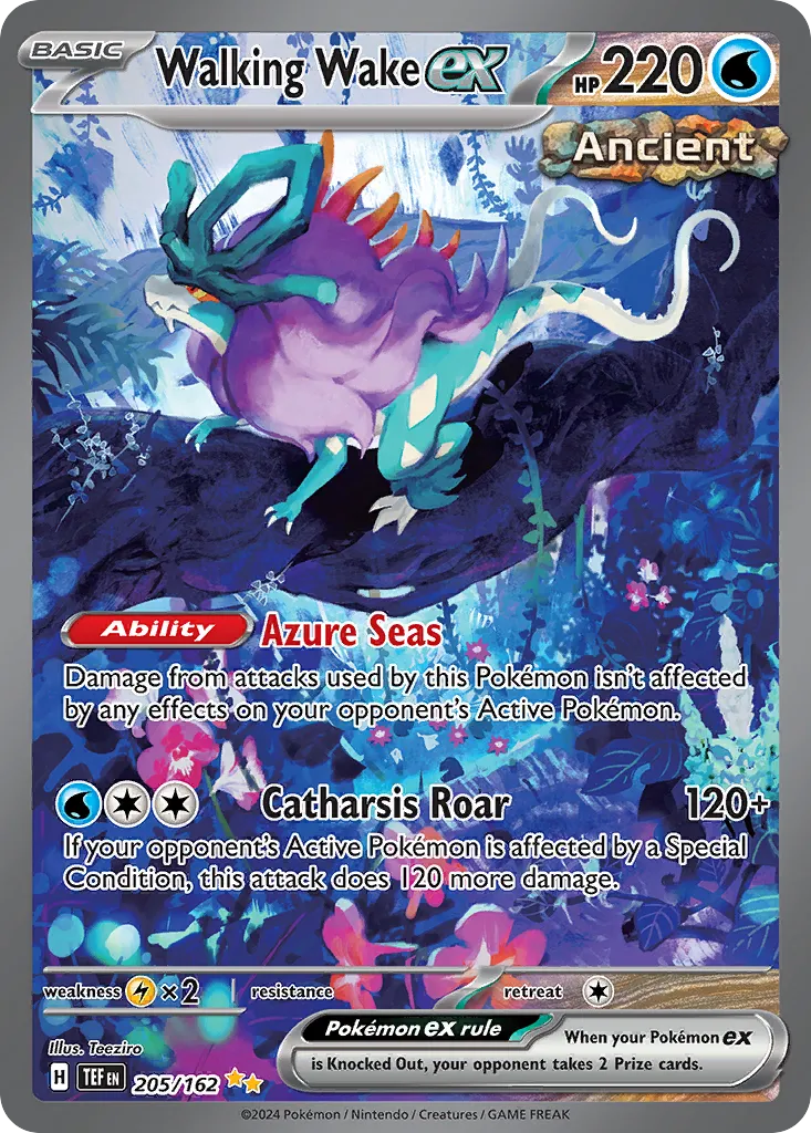 Walking Wake ex #205 card image