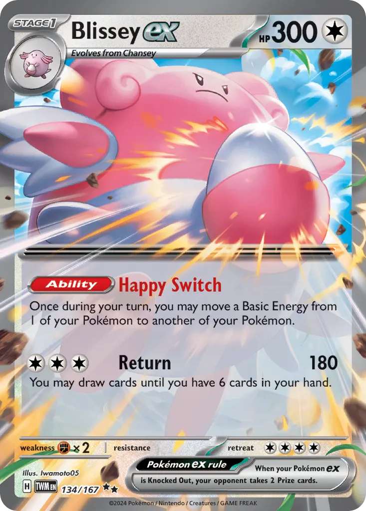 Blissey ex card image