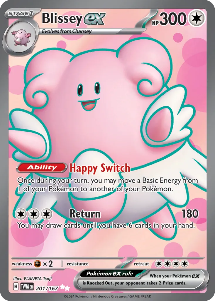 Blissey ex card image