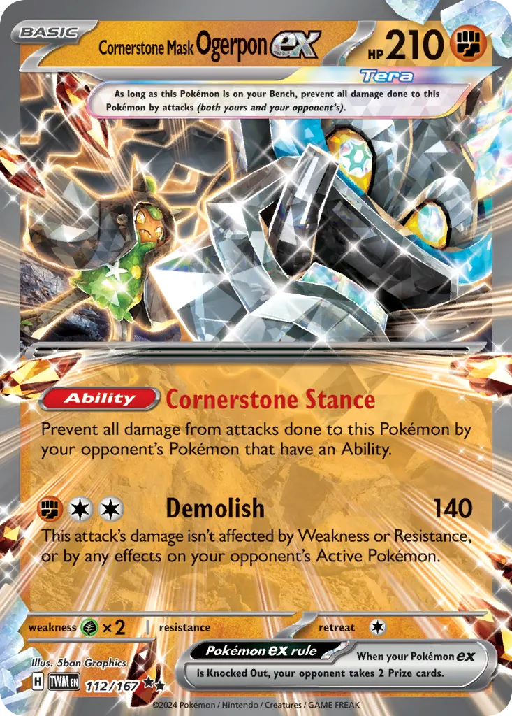 Cornerstone Mask Ogerpon ex card image