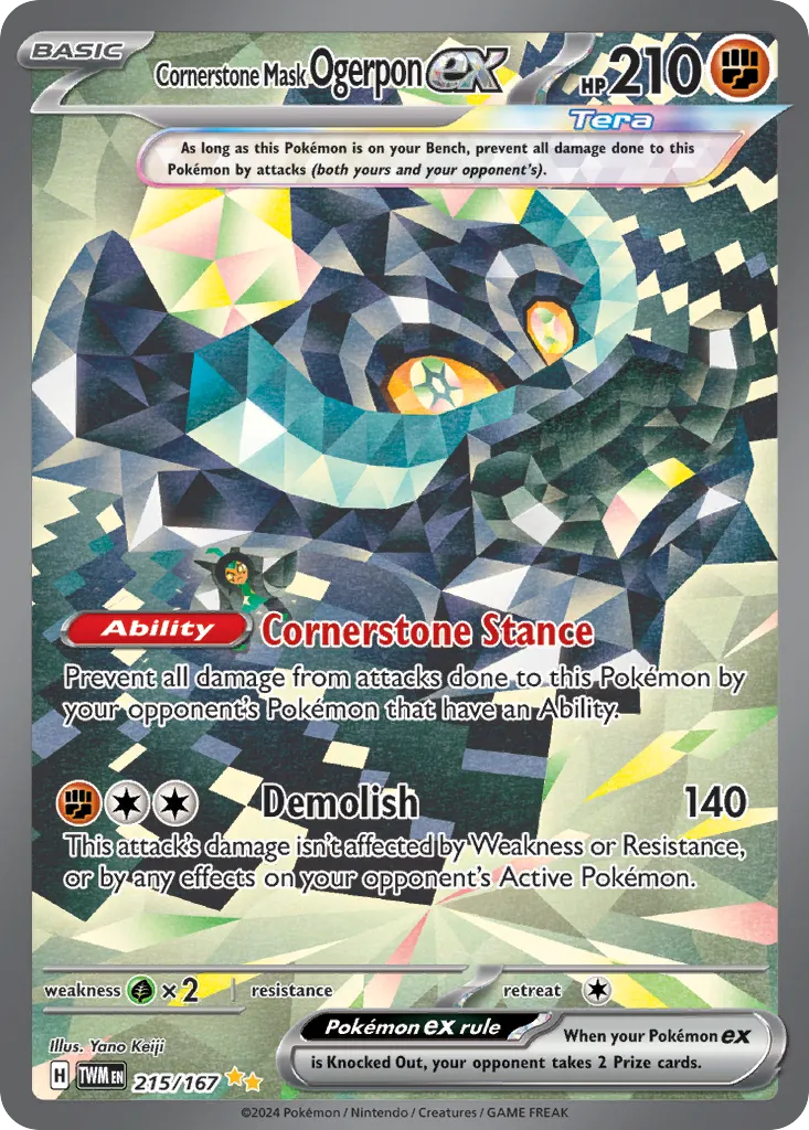 Cornerstone Mask Ogerpon ex card image