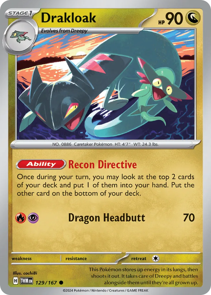 Drakloak card image