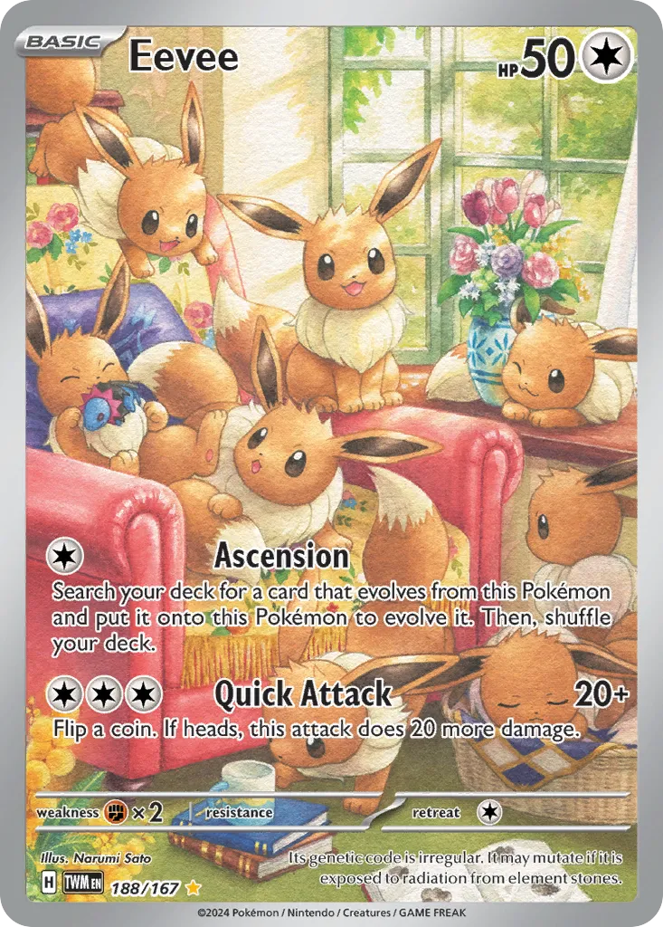 Eevee #188 card image
