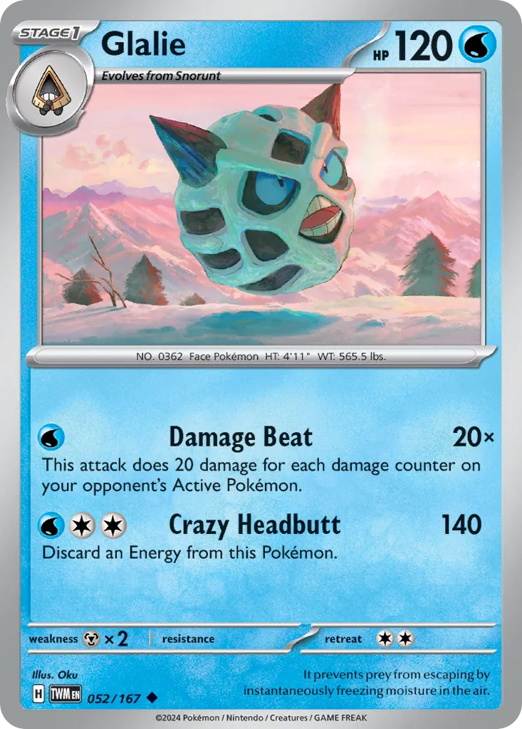 Glalie card image