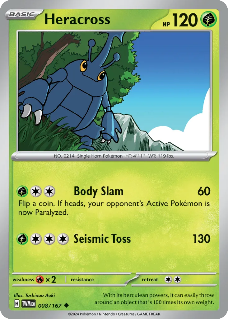 Heracross card image