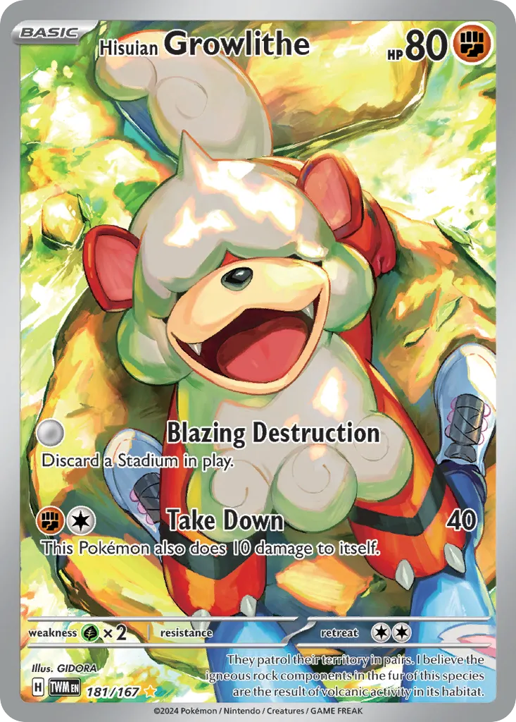 Hisuian Growlithe card image