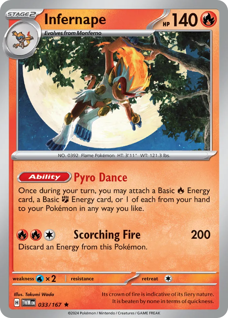 Infernape card image
