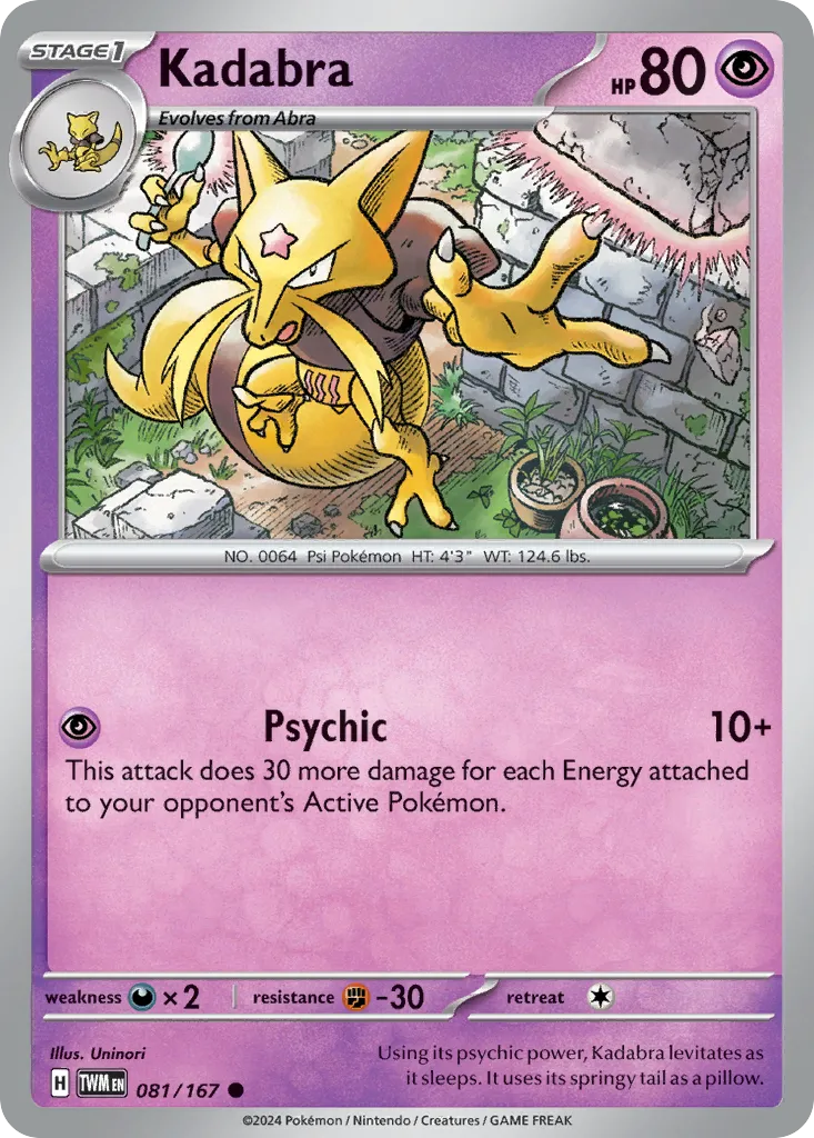 Kadabra card image