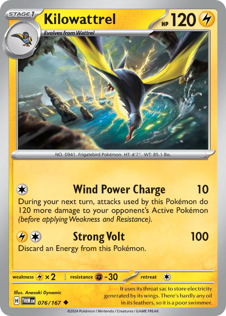 Kilowattrel card image
