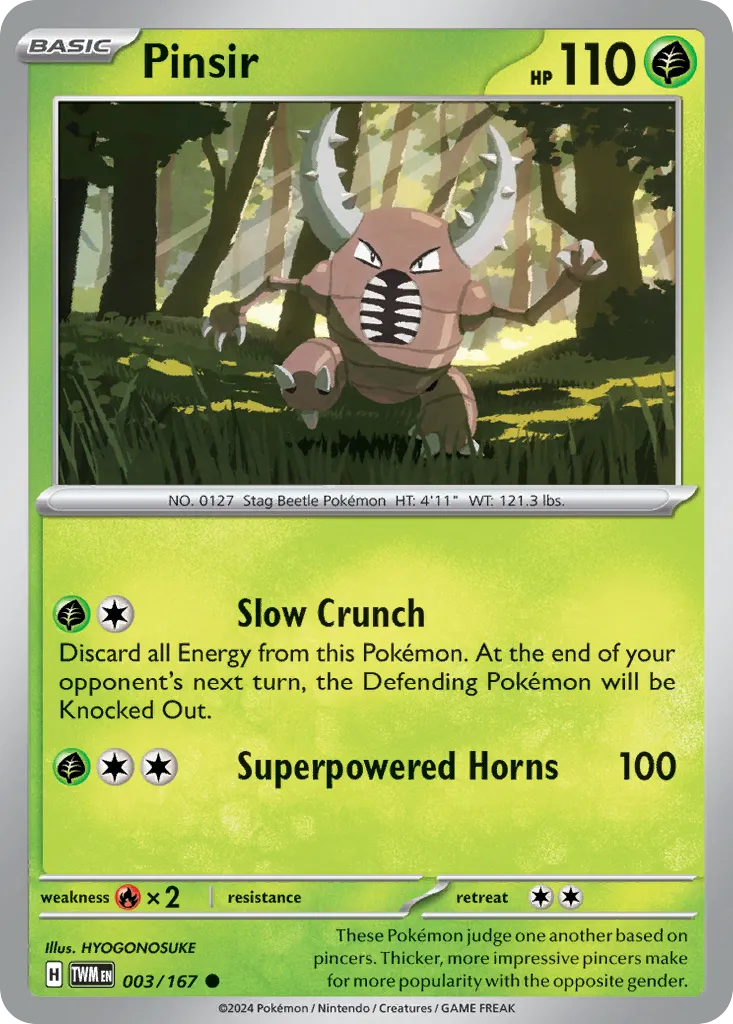 Pinsir card image