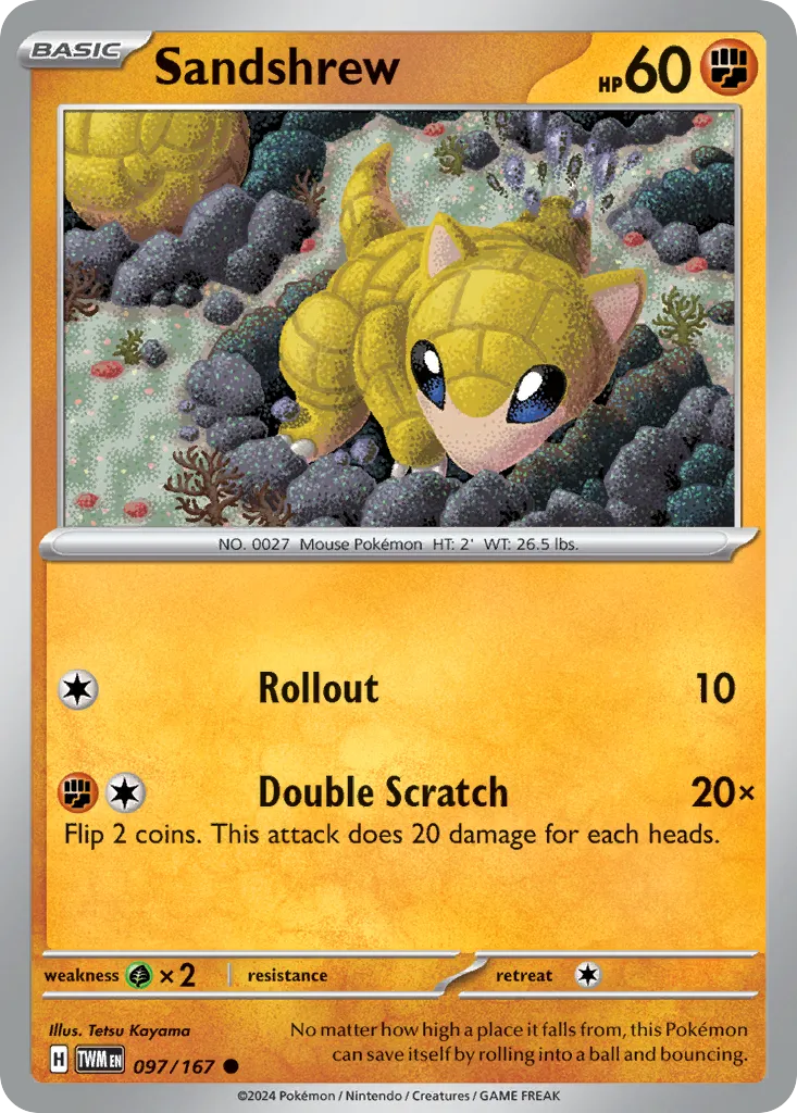 Sandshrew card image
