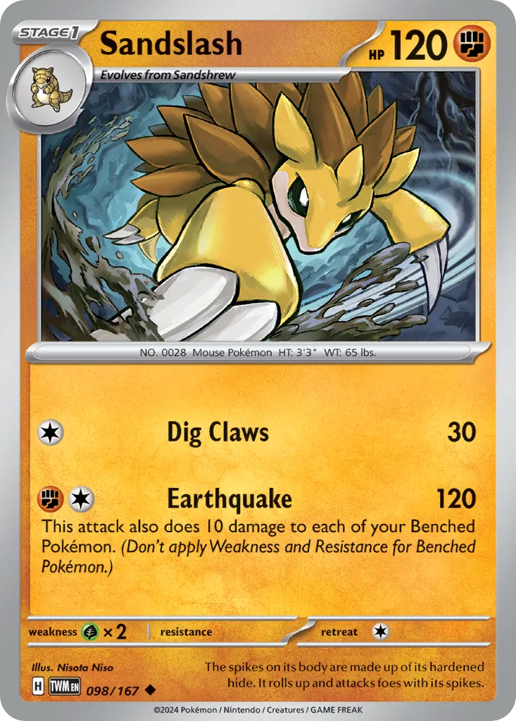 Sandslash card image