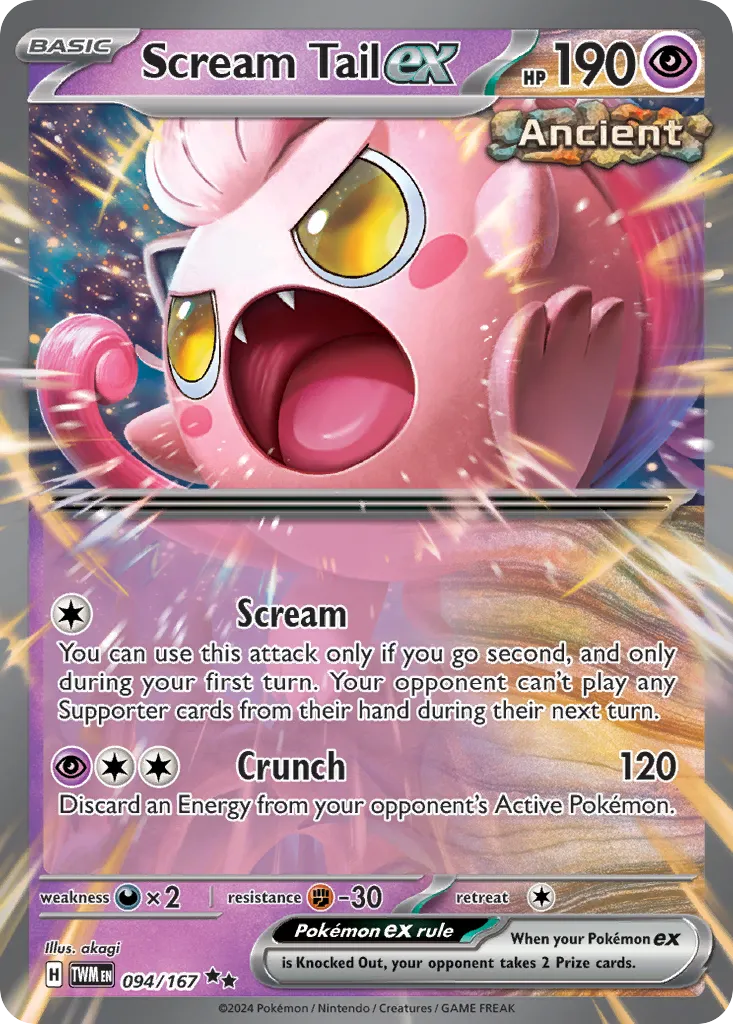 Scream Tail ex card image