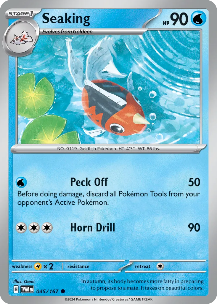 Seaking card image