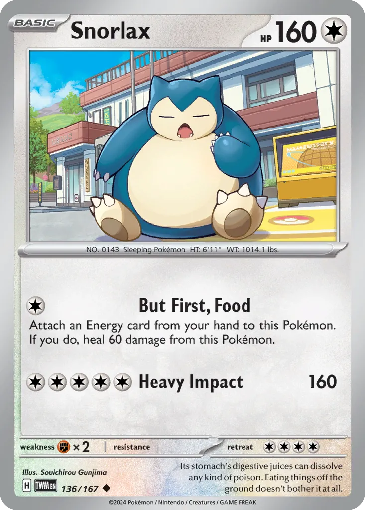 Snorlax card image