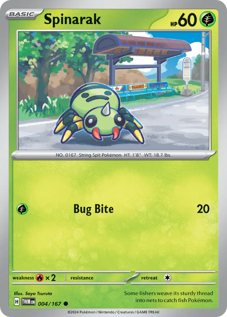 Spinarak card image