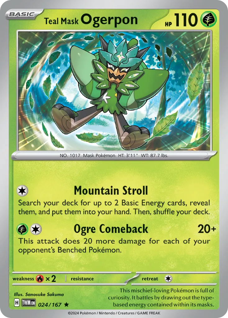 Teal Mask Ogerpon card image