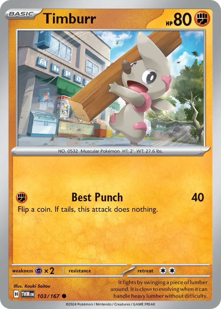 Timburr card image