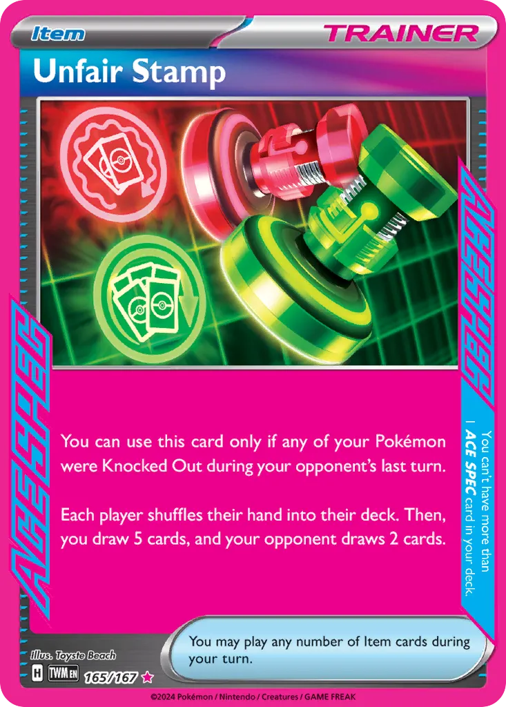 Unfair Stamp card image