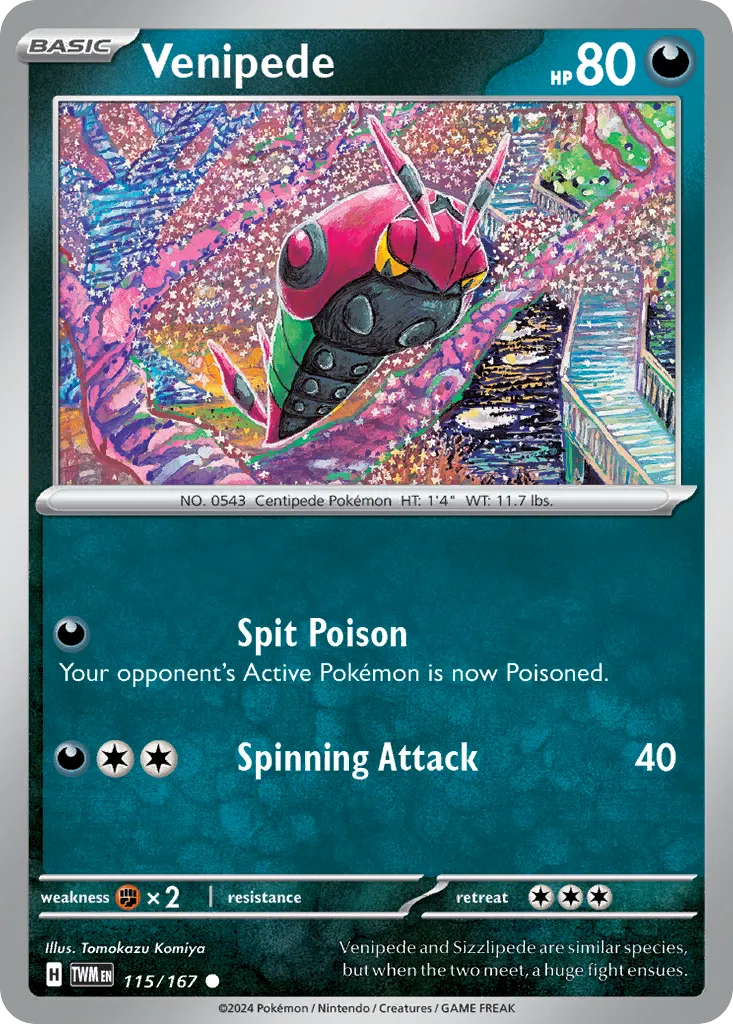 Venipede card image